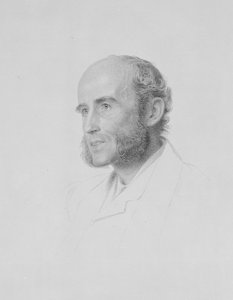 John Richard Green, Engraved by George J. Stodart by Anthony Frederick Augustus Sandys